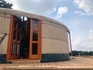 European Yurt doors