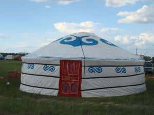 Yurt doors