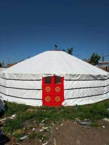 Yurt doors