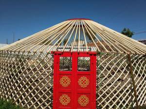 Yurt doors