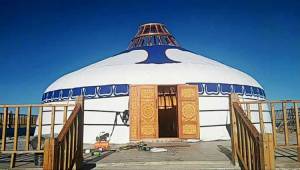 Yurt Structure Luxury Steel and Wooden